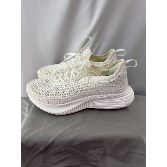 APL Mens TechLoom Zipline Sneakers Running Shoes White Size 8.5 - Picture 4 of 13